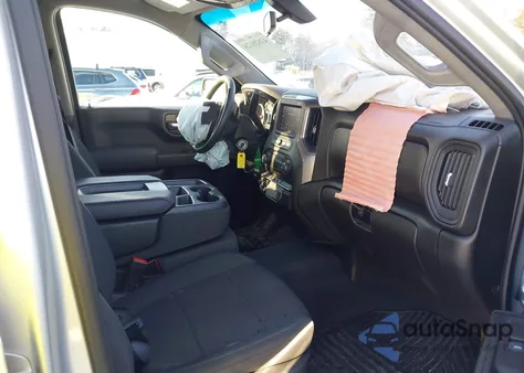 2021 Chevrolet Silverado 1500 4Wd Standard Bed Custom из США, поврежденный, VIN 1GCRYBEF2MZ335920